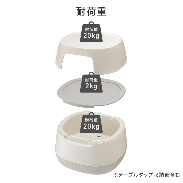 poapel ポアペル 動かせる くつろぎ 収納 ローテーブル サイドテーブル 収納ワゴン 可動式 キャスター付き ベッドサイド ドレッサー メイク収納 ネイル収納 ジェルネイル 省スペース コンパクト シンプル おしゃれ リス RISU 【送料無料】_10