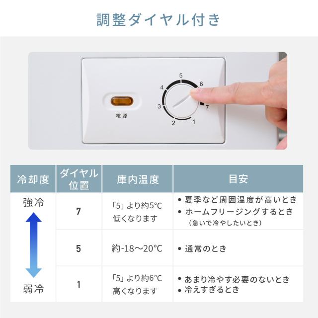 冷凍庫 小型 スリム 上開き 100L 静音 省エネ バスケット付き 1ドア おすすめ YF-C101 W フリーザー 冷凍ストッカー 大容量 100l 上開き 1ドア 家庭用冷凍庫 ストッカー冷凍食品 冷凍保存 フリーザー まとめ買い シンプル 山善 YAMAZEN 送料無料 の通販はau PAY