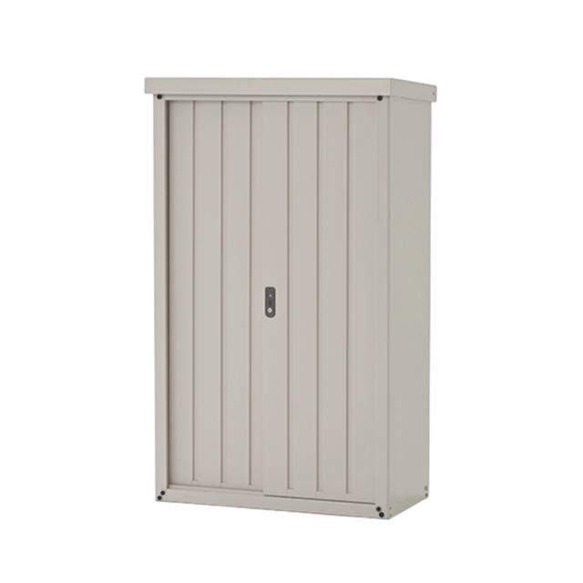 物置 屋外 おしゃれ 大型 (幅90奥行45高さ154) DSSB-0915 スチール収納