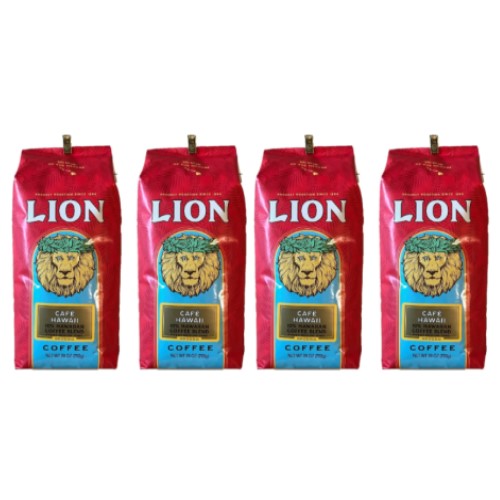 【セット商品】Lion Cofe Hawaii ライオンカフェ ハワイ ミディアムダーク ローストコーヒー(粉)793g 4パック cos0004x4 コストコ COSTCOの通販は