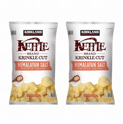 【セット商品】Kirklandカークランドシグネチャー ケトル ヒマラヤンソルト ポテトチップス 907g 2袋セット cos1276922x2 コストコ COSTCO