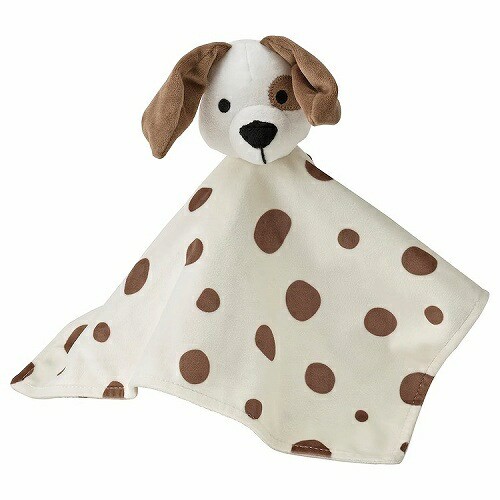 IKEA イケア ブランケット ソフトトイ ぬいぐるみ付き 子犬形
