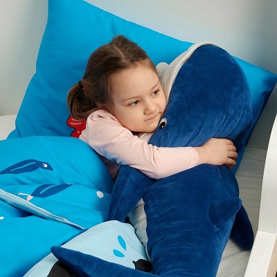 くじら IKEA イケア ソフトトイ クジラ 100cm m80522114 BLAVINGAD