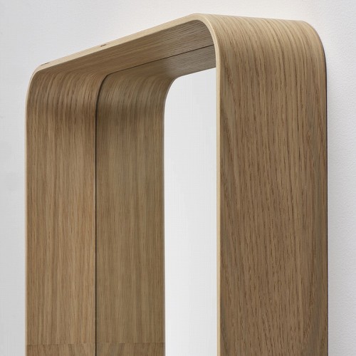 IKEA イケア ミラー オーク材突き板 40x50cm m10591592 DVARGSYREN ドヴェリスィレン