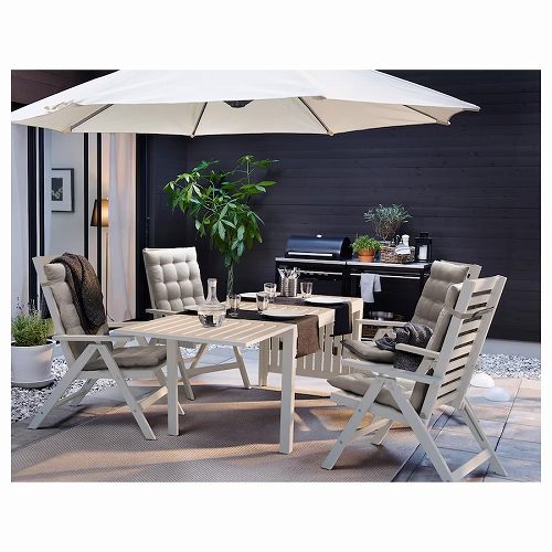 IKEA イケア ラグ 平織り、室内 屋外用 室内 屋外用 ベージュ 160x230cm big00203564 MORUM モールム