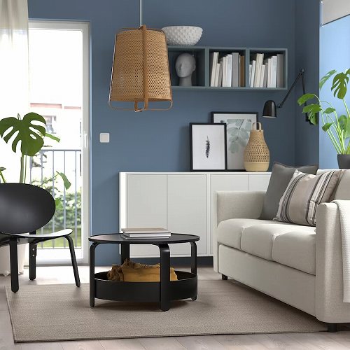 IKEA イケア ラグ 平織り、室内 屋外用 室内 屋外用 ベージュ 160x230cm big00203564 MORUM モールム