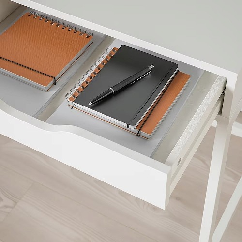 IKEA イケア デスク ホワイト 白 100x48cm big30473559 ALEX アレクス