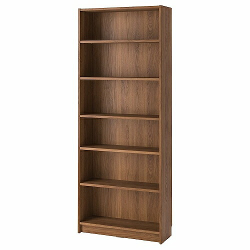 IKEA イケア 本棚 ブラウン ウォールナット調 80x28x202cm big30508653