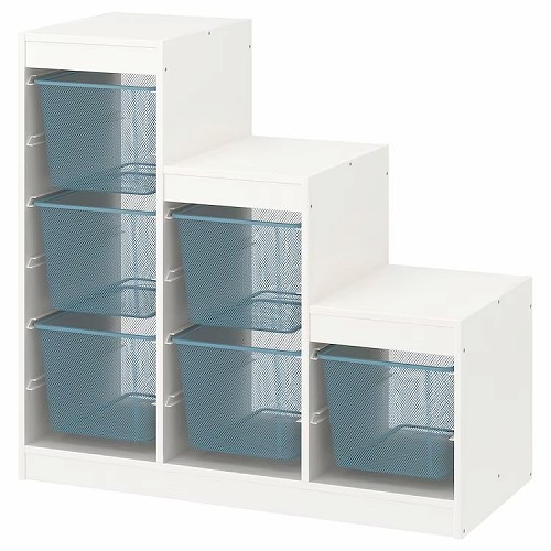 IKEAトロファスト ケース付き IKEA イケア TROFAST トロファスト 収納コンビネーション