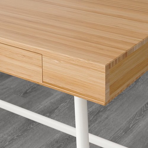【D】IKEA リルオーセン　デスク LILLÅSEN リルオーセン デスク, 竹, 102x49 cm - IKEA