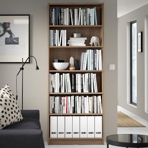 IKEA イケア 本棚 オーク調 80x28x202cm big60492783 BILLY