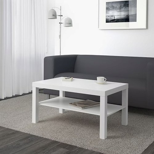 IKEA イケア コーヒーテーブル ホワイト 白 90x55cm big70449906 LACK ラック_2