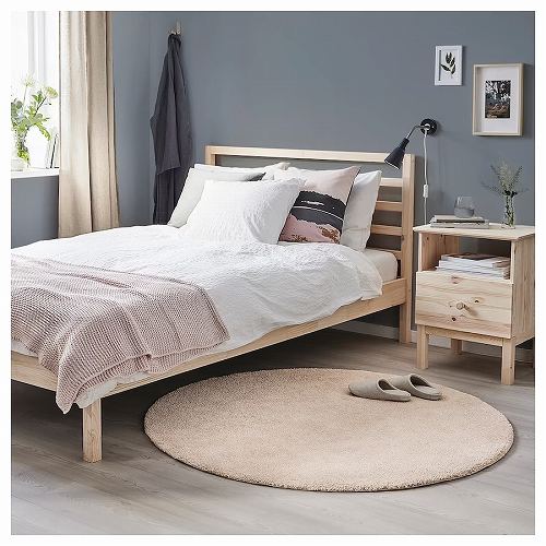 IKEA イケア ラグ ホワイト200x300 cm ストエンセ Amazon｜IKEA/イケア STOENSE/ストエンセ：ラグ パイル短130