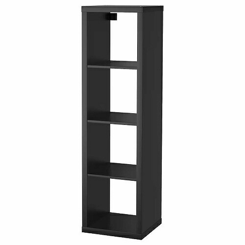 IKEA イケア シェルフユニット ブラックブラウン 42x147cm big90351890 KALLAX カラックスの通販はその他収納家具