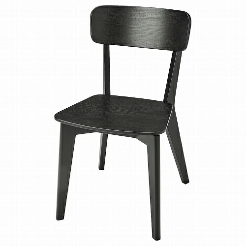 IKEA イケア チェア ブラック big10457230 LISABO リーサボーの通販は 9,540円