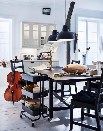 IKEA イケア チェア ブラック 黒 big70369546 NORDVIKEN ノルドヴィー