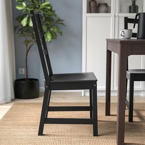 IKEA イケア チェア ブラック 黒 big70369546 NORDVIKEN ノルドヴィー
