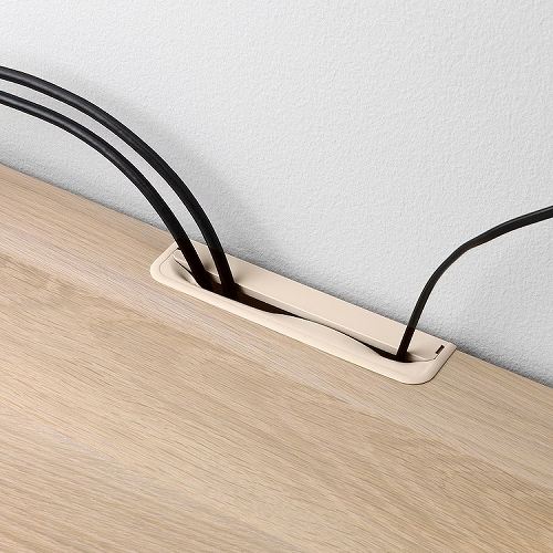 IKEA イケア テレビ台 ホワイトステインオーク調 120x40x38cm 
