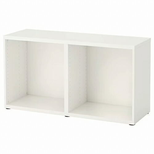 IKEA イケア フレーム ホワイト 白 120x40x64cm big90245847 BESTA ベストー