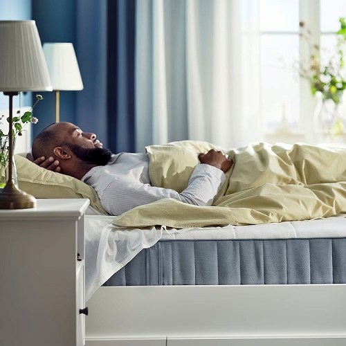 IKEA イケア ポケットコイルマットレス シングル やわらかめ ライト 