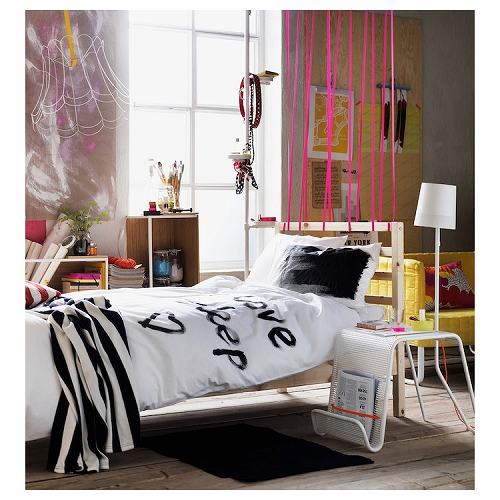 IKEA ベッドフレーム IKEA イケア ベッドフレーム パイン材 90x200cm big20354463