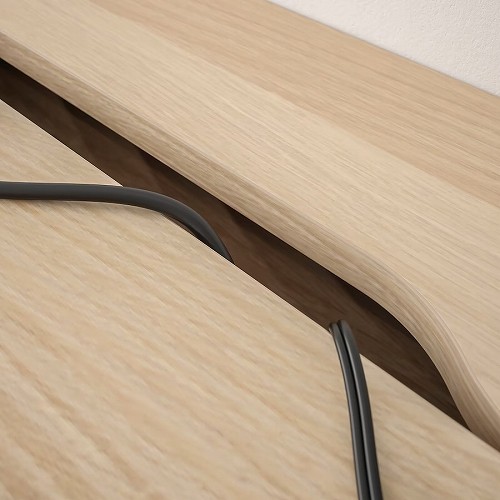 IKEA イケア デスク ホワイトステイン オーク調 132x58cm big40473530 ALEX アレクス_3
