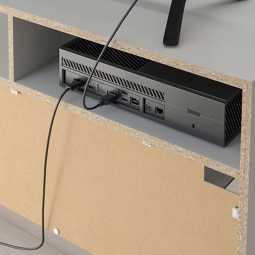 IKEA イケア テレビ台 ライトグレー 97x32cm big50520871 SPIKSMED スピクスメッドの通販は