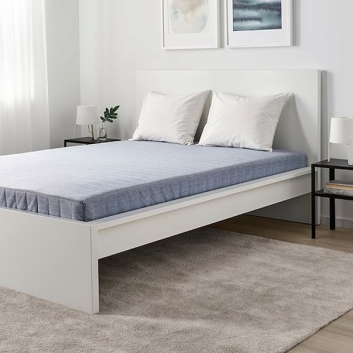 IKEA イケア ボンネルコイルマットレス ダブル かため ライトブルー 140x200cm big70453583 VADSO ヴァドソ_1