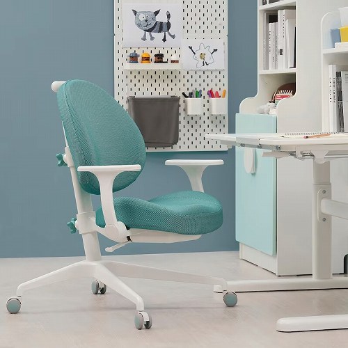 IKEA イケア 子ども用デスクチェア ターコイズ big80527871 GUNRIK グンリーク_4