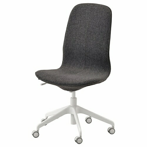 【セット商品】IKEA イケア 会議用チェア  グンナレド ダークグレー  ホワイト big19252516 LANGFJALL ロングフィェル