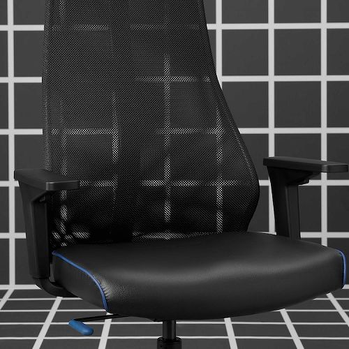 IKEA イケア ゲーミングチェア ボームスタード ブラック ブルー big60574284 MATCHSPEL マッチスペル_4