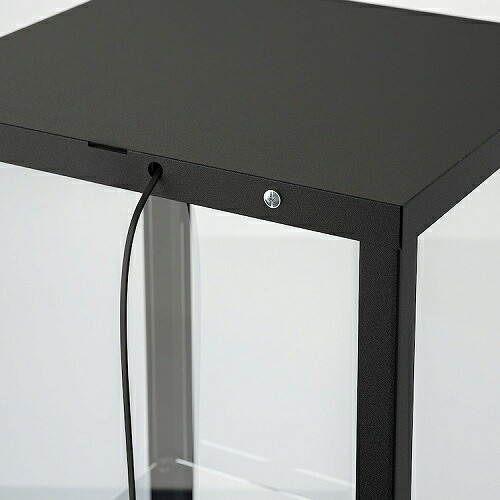 IKEA イケア コレクションケース ブラック 35x32x151cm big80520520 BLALIDEN ブローリーデン_5
