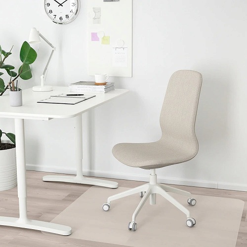 【セット商品】IKEA イケア 会議用チェア  グンナレド ベージュ  ホワイト big89252481 LANGFJALL ロングフィェル_1