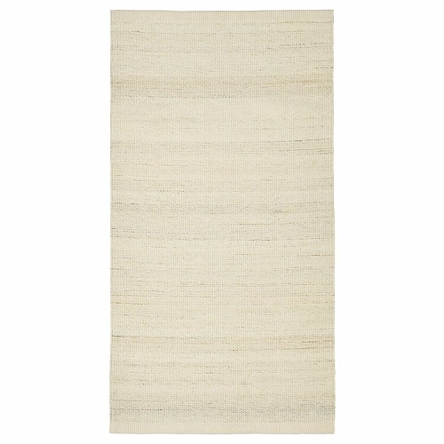 IKEA イケア ラグ 平織り ベージュ 80x150cm big90561869 TIDTABELL ティードタベル