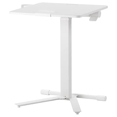 IKEA イケア ラップトップテーブル キャスター付き ホワイト 66x50cm big10515602 MITTZON ミッツォーン