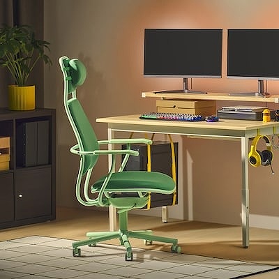 IKEA イケア ゲーミングチェア ヴィースレ グリーン big10586326 LOPARBANA ローパルバーナ_1