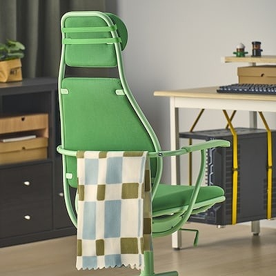 IKEA イケア ゲーミングチェア ヴィースレ グリーン big10586326 LOPARBANA ローパルバーナ_4