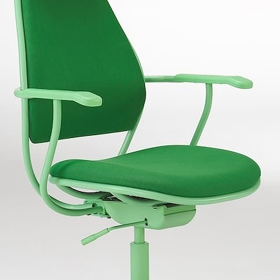 IKEA イケア ゲーミングチェア ヴィースレ グリーン big10586326