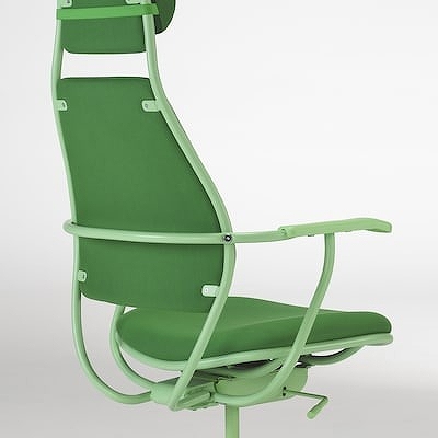IKEA イケア ゲーミングチェア ヴィースレ グリーン big10586326 LOPARBANA ローパルバーナ_8