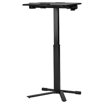 IKEA イケア ラップトップテーブル キャスター付き ブラック 66x50cm big20515593 MITTZON ミッツォーン