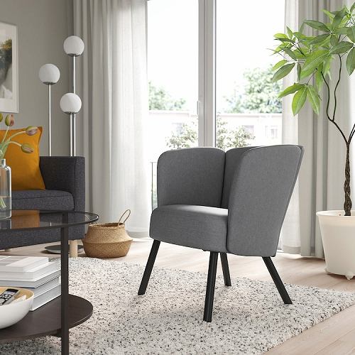 IKEA イケア パーソナルチェア ヴィースレ グレー big30544726 HERRAKRA ヘルークラ_1