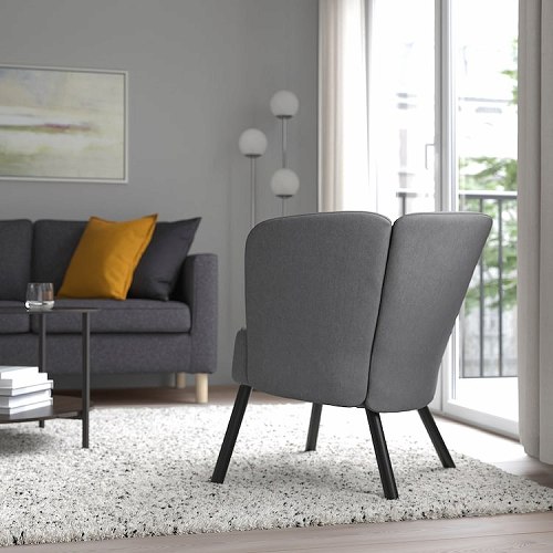 IKEA イケア パーソナルチェア ヴィースレ グレー big30544726 HERRAKRA ヘルークラ_2
