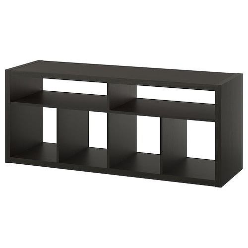 IKEA イケア テレビ台 ブラックブラウン 147x60cm big70562092 KALLAX カラックス 13,153円