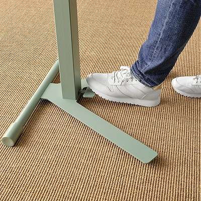 IKEA イケア ラップトップテーブル キャスター付き  グリーン  66x50cm big90519111 MITTZON ミッツォーン