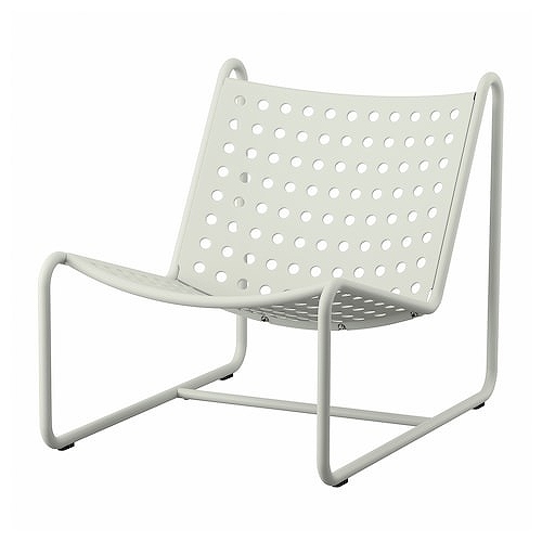 IKEA イケア イージーチェア ライトグレー 屋外用 big90575833 SKOGSON