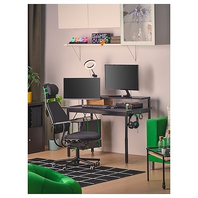 IKEA イケア ゲーミングチェア ヴィースレ ダークグレー big90586327 LOPARBANA ローパルバーナ_9