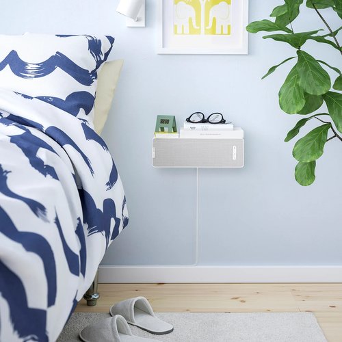 IKEA イケア ブックシェルフ型WiFiスピーカー ホワイト白 スマート/第2世代 m10506594 SYMFONISK シンフォニスク_6