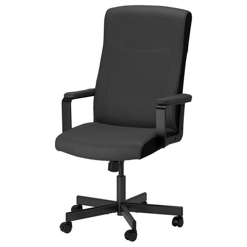 IKEA イケア 回転チェア ムールム ブラック黒 m40489395 MILLBERGET ミルベルゲット