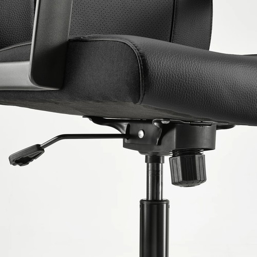 IKEA イケア 回転チェア ムールム ブラック黒 m40489395 MILLBERGET ミルベルゲット_10