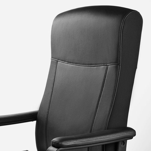 IKEA イケア 回転チェア ムールム ブラック黒 m40489395 MILLBERGET ミルベルゲット_6